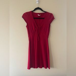 red dress from reformation jeans! size m but also fits s